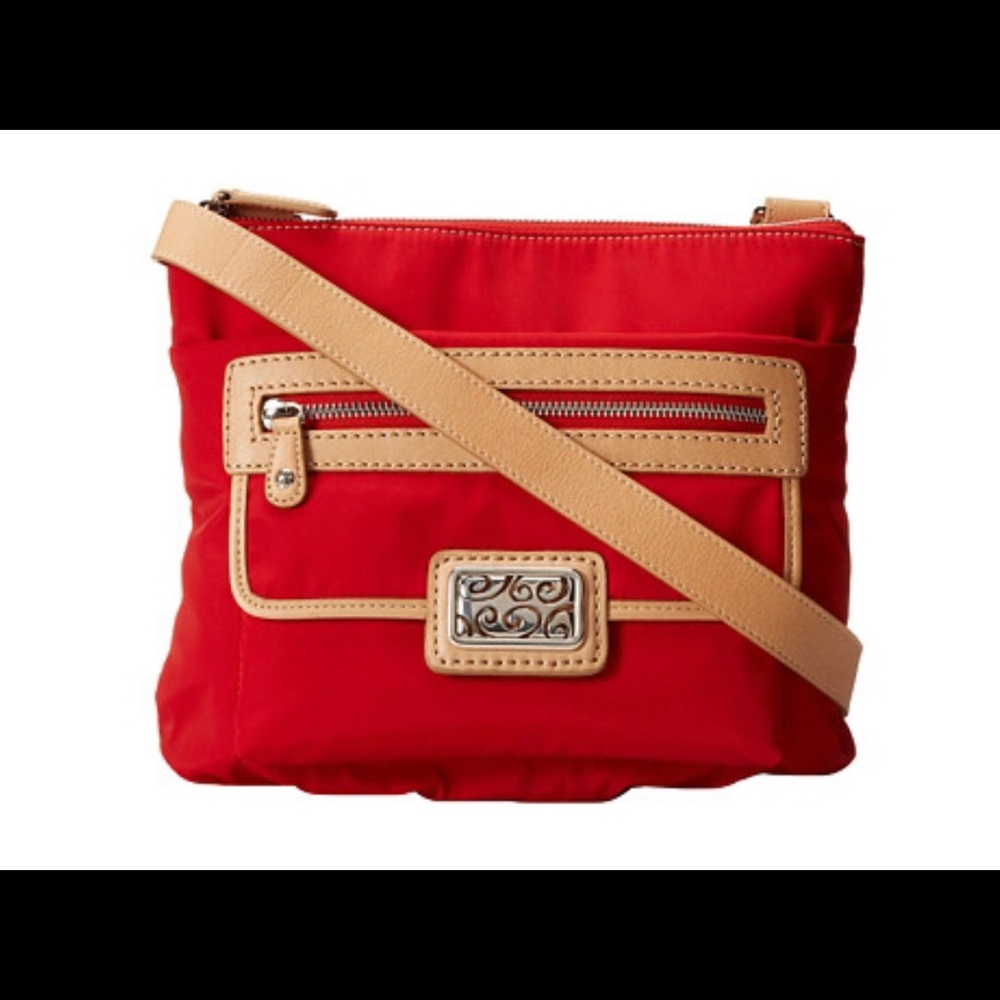 Brighton RED Charlie Crossbody bag
